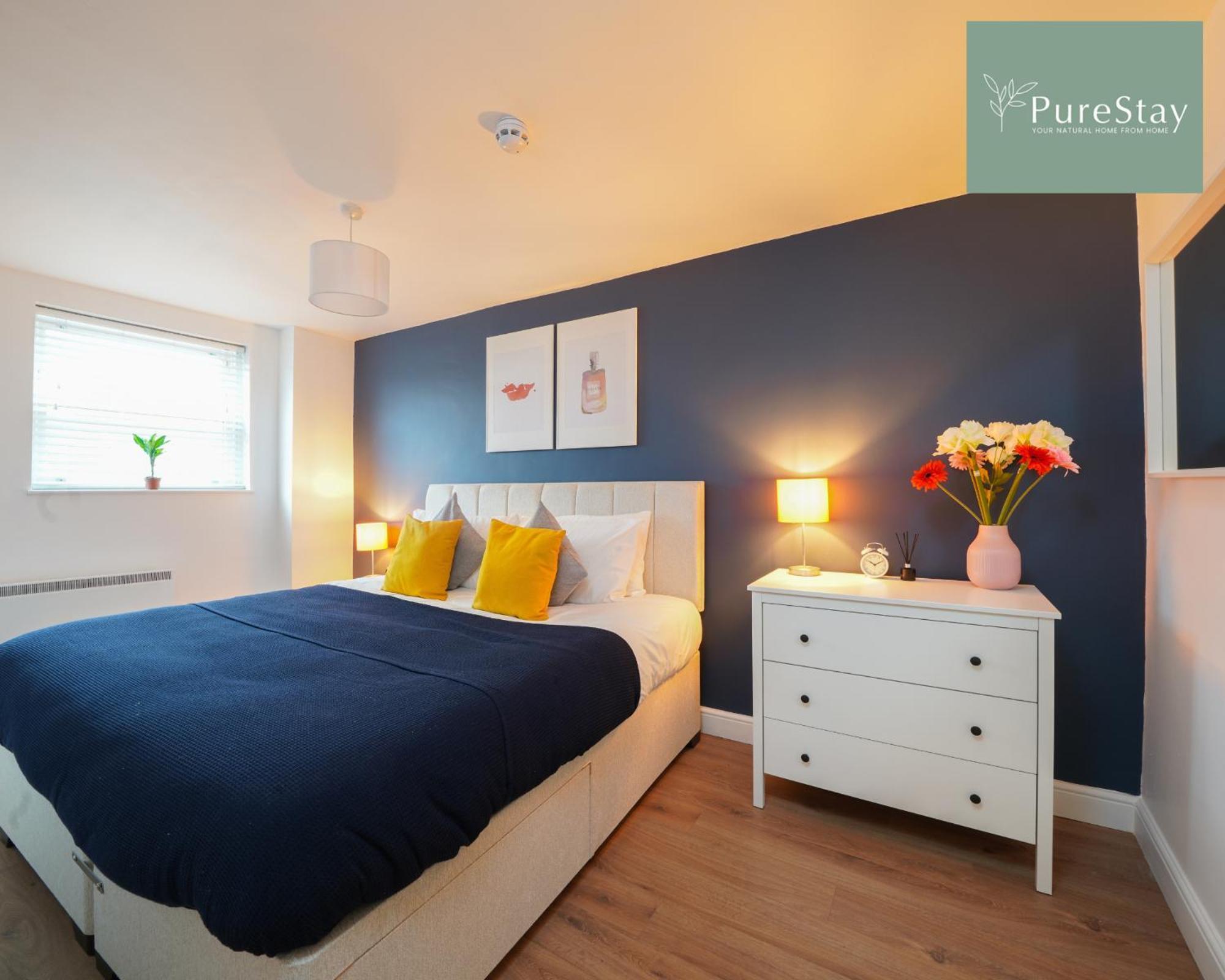 Stunning Two Bed Leamington Apartment With Free Wifi By Purestay Short Lets & Serviced Accommodation Eksteriør billede