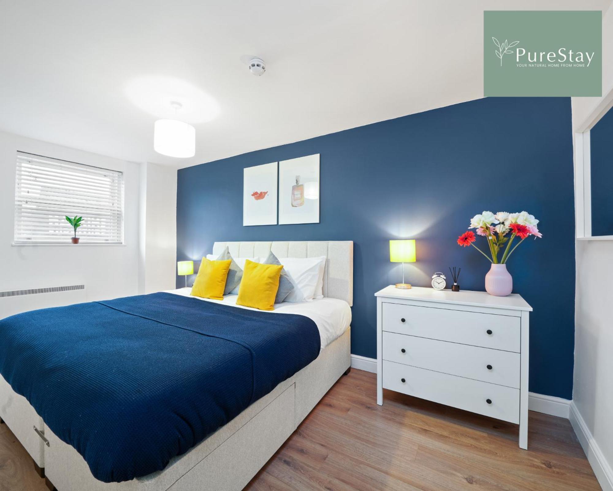Stunning Two Bed Leamington Apartment With Free Wifi By Purestay Short Lets & Serviced Accommodation Eksteriør billede