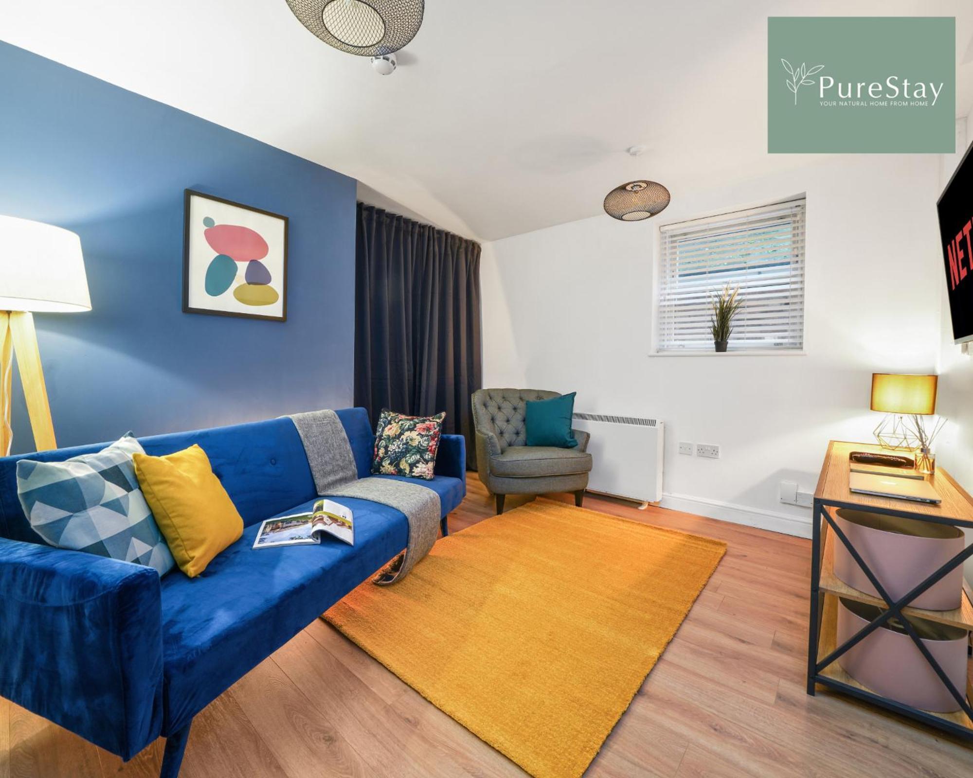 Stunning Two Bed Leamington Apartment With Free Wifi By Purestay Short Lets & Serviced Accommodation Eksteriør billede