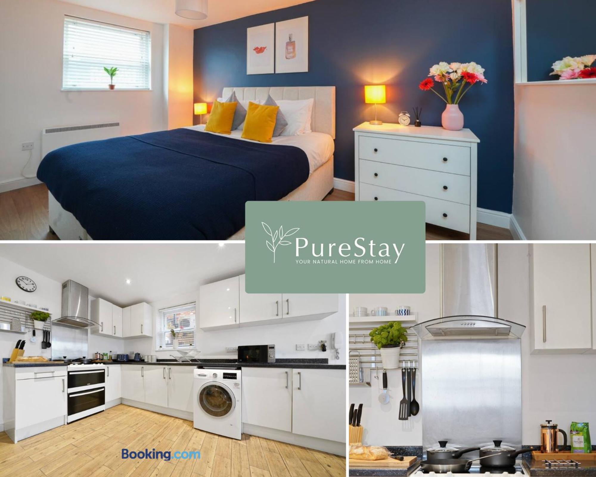 Stunning Two Bed Leamington Apartment With Free Wifi By Purestay Short Lets & Serviced Accommodation Eksteriør billede